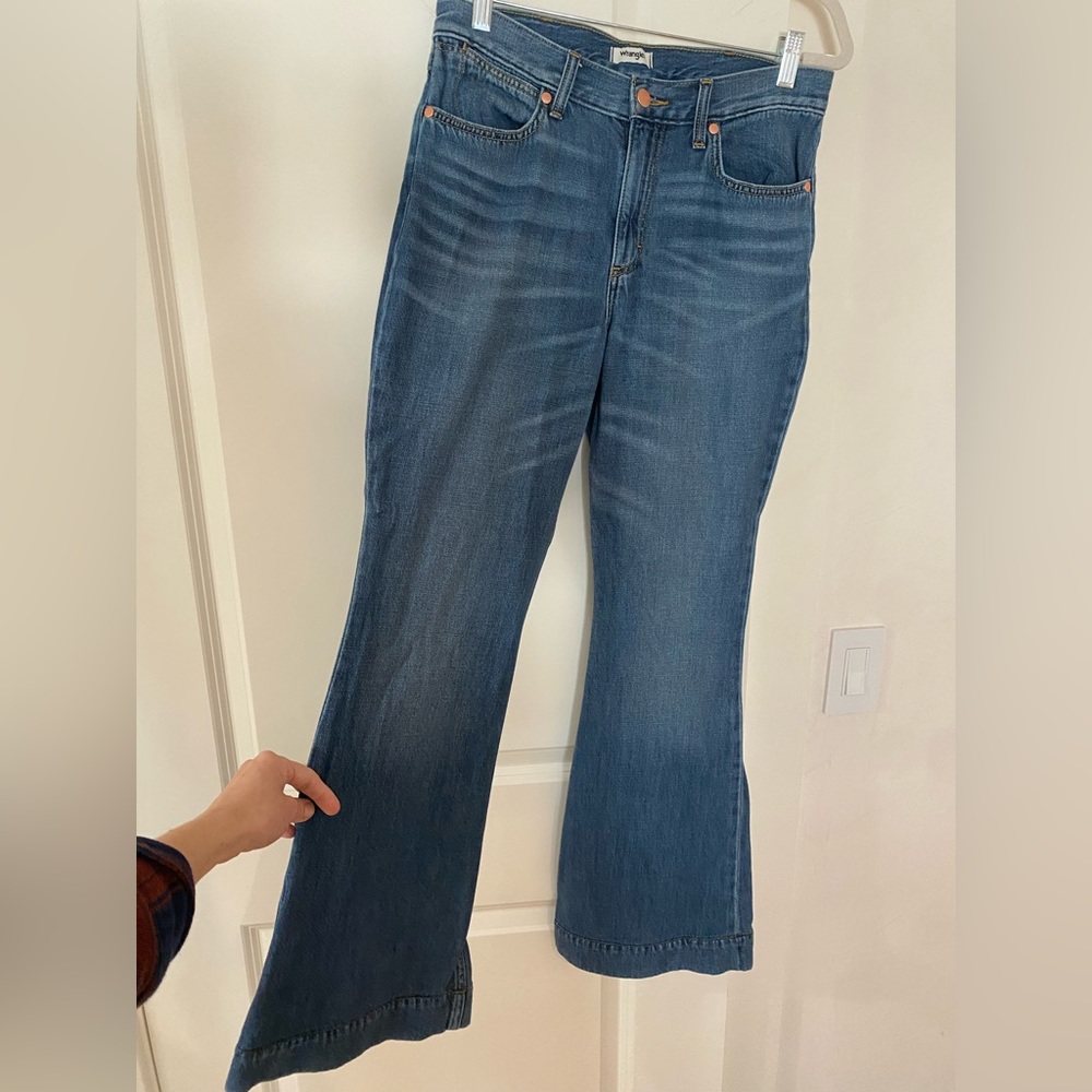Wrangler High Rise Flare Jeans